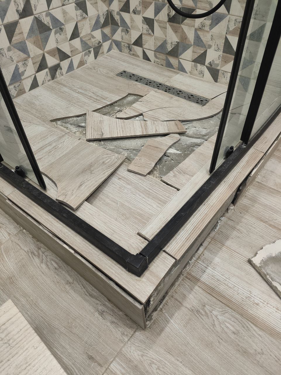 Пример некачественного ремонта